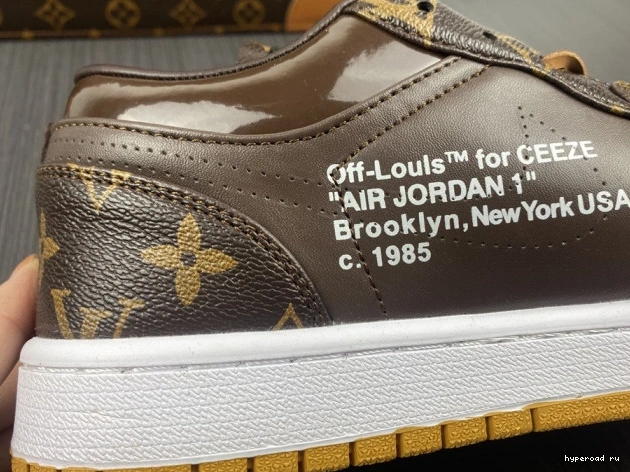 LOW Off-Louis AJ1 x 1 OW Jordan Air 1115